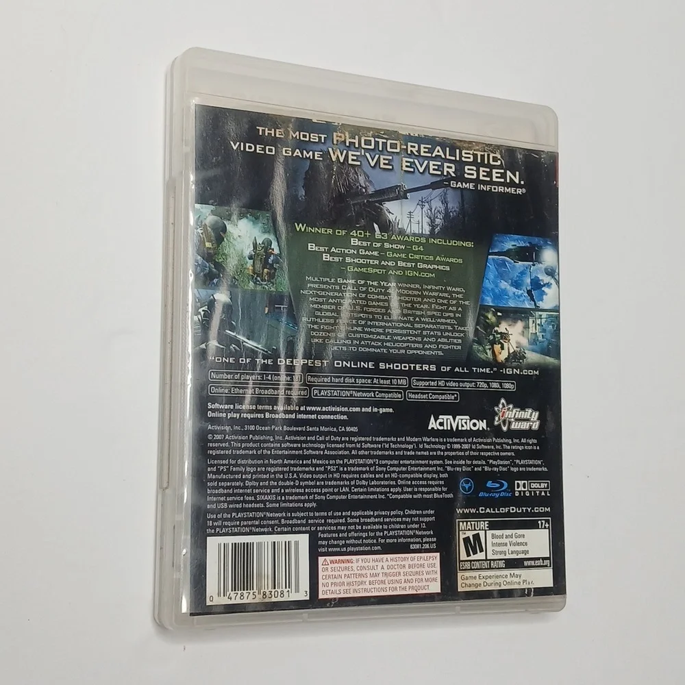 Ps3 Call of‎ Duty 4: Modern Warfare